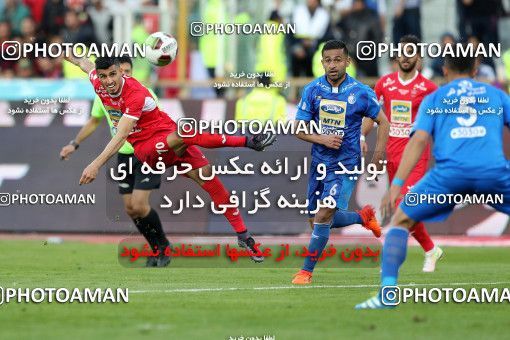 1021590, Tehran, Iran, لیگ برتر فوتبال ایران، Persian Gulf Cup، Week 25، Second Leg، Esteghlal 1 v 0 Persepolis on 2018/03/01 at Azadi Stadium