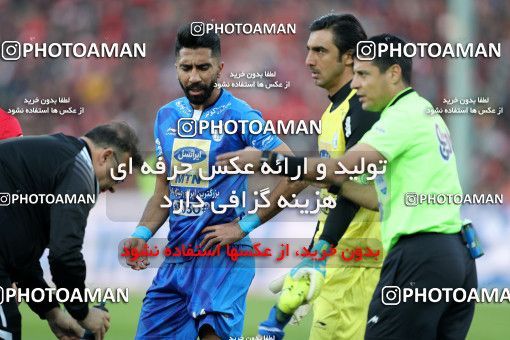 1021292, Tehran, Iran, لیگ برتر فوتبال ایران، Persian Gulf Cup، Week 25، Second Leg، Esteghlal 1 v 0 Persepolis on 2018/03/01 at Azadi Stadium