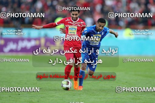 1021467, Tehran, Iran, لیگ برتر فوتبال ایران، Persian Gulf Cup، Week 25، Second Leg، Esteghlal 1 v 0 Persepolis on 2018/03/01 at Azadi Stadium