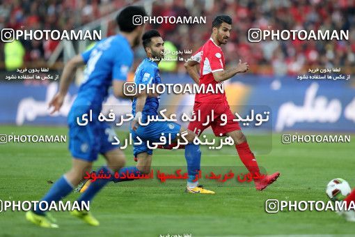 1021352, Tehran, Iran, لیگ برتر فوتبال ایران، Persian Gulf Cup، Week 25، Second Leg، Esteghlal 1 v 0 Persepolis on 2018/03/01 at Azadi Stadium