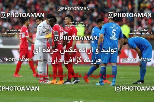 1020833, Tehran, Iran, لیگ برتر فوتبال ایران، Persian Gulf Cup، Week 25، Second Leg، Esteghlal 1 v 0 Persepolis on 2018/03/01 at Azadi Stadium