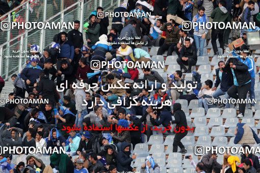 1021016, Tehran, Iran, لیگ برتر فوتبال ایران، Persian Gulf Cup، Week 25، Second Leg، Esteghlal 1 v 0 Persepolis on 2018/03/01 at Azadi Stadium