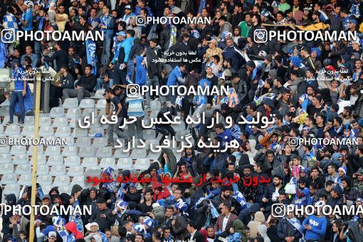 1021315, Tehran, Iran, لیگ برتر فوتبال ایران، Persian Gulf Cup، Week 25، Second Leg، Esteghlal 1 v 0 Persepolis on 2018/03/01 at Azadi Stadium