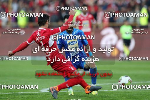 1020748, Tehran, Iran, لیگ برتر فوتبال ایران، Persian Gulf Cup، Week 25، Second Leg، Esteghlal 1 v 0 Persepolis on 2018/03/01 at Azadi Stadium