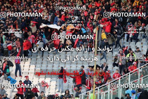 1021523, Tehran, Iran, لیگ برتر فوتبال ایران، Persian Gulf Cup، Week 25، Second Leg، Esteghlal 1 v 0 Persepolis on 2018/03/01 at Azadi Stadium