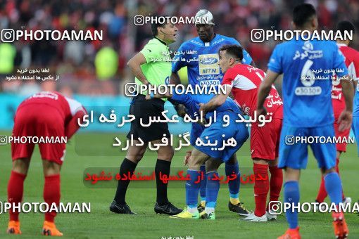1021498, Tehran, Iran, لیگ برتر فوتبال ایران، Persian Gulf Cup، Week 25، Second Leg، Esteghlal 1 v 0 Persepolis on 2018/03/01 at Azadi Stadium
