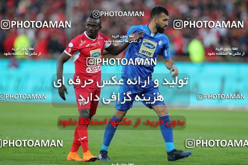 1021118, Tehran, Iran, لیگ برتر فوتبال ایران، Persian Gulf Cup، Week 25، Second Leg، Esteghlal 1 v 0 Persepolis on 2018/03/01 at Azadi Stadium