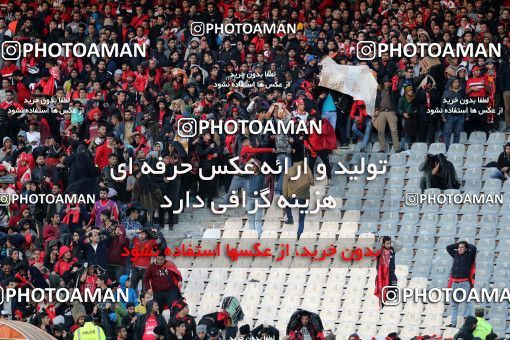 1020770, Tehran, Iran, لیگ برتر فوتبال ایران، Persian Gulf Cup، Week 25، Second Leg، Esteghlal 1 v 0 Persepolis on 2018/03/01 at Azadi Stadium