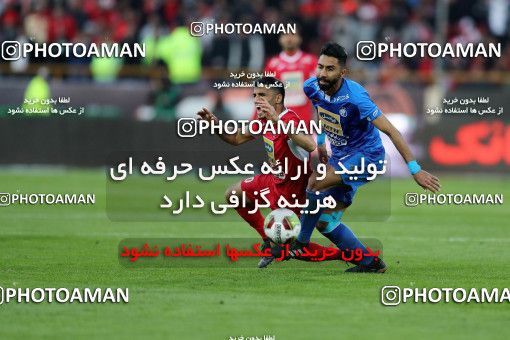 1021402, Tehran, Iran, لیگ برتر فوتبال ایران، Persian Gulf Cup، Week 25، Second Leg، Esteghlal 1 v 0 Persepolis on 2018/03/01 at Azadi Stadium