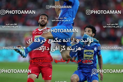 1021413, Tehran, Iran, لیگ برتر فوتبال ایران، Persian Gulf Cup، Week 25، Second Leg، Esteghlal 1 v 0 Persepolis on 2018/03/01 at Azadi Stadium