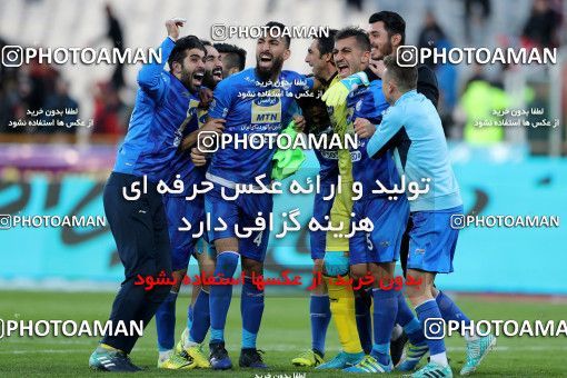 1021466, Tehran, Iran, لیگ برتر فوتبال ایران، Persian Gulf Cup، Week 25، Second Leg، Esteghlal 1 v 0 Persepolis on 2018/03/01 at Azadi Stadium