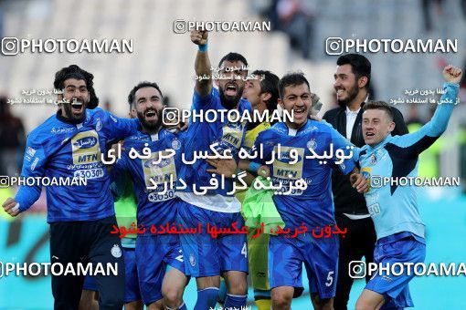 1021408, Tehran, Iran, لیگ برتر فوتبال ایران، Persian Gulf Cup، Week 25، Second Leg، Esteghlal 1 v 0 Persepolis on 2018/03/01 at Azadi Stadium