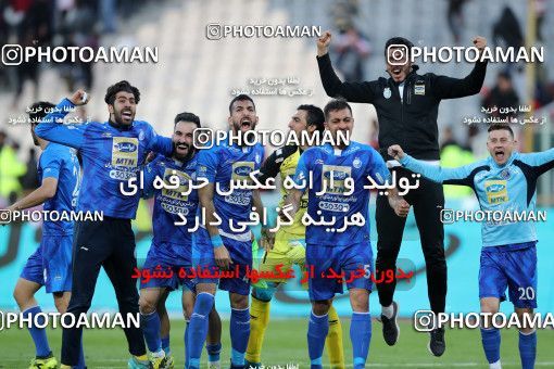 1021101, Tehran, Iran, لیگ برتر فوتبال ایران، Persian Gulf Cup، Week 25، Second Leg، Esteghlal 1 v 0 Persepolis on 2018/03/01 at Azadi Stadium