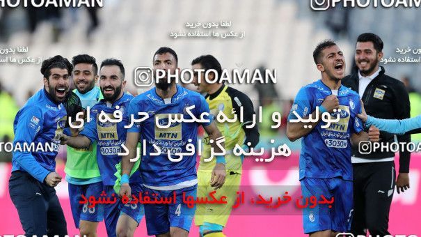 1021186, Tehran, Iran, لیگ برتر فوتبال ایران، Persian Gulf Cup، Week 25، Second Leg، Esteghlal 1 v 0 Persepolis on 2018/03/01 at Azadi Stadium