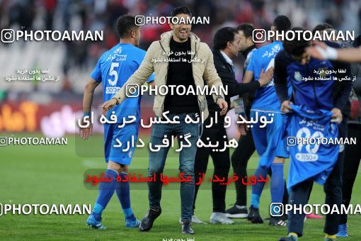 1021559, Tehran, Iran, لیگ برتر فوتبال ایران، Persian Gulf Cup، Week 25، Second Leg، Esteghlal 1 v 0 Persepolis on 2018/03/01 at Azadi Stadium