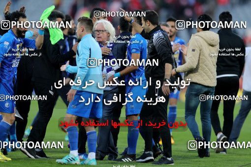 1021437, Tehran, Iran, لیگ برتر فوتبال ایران، Persian Gulf Cup، Week 25، Second Leg، Esteghlal 1 v 0 Persepolis on 2018/03/01 at Azadi Stadium