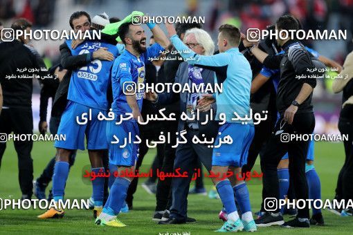 1021476, Tehran, Iran, لیگ برتر فوتبال ایران، Persian Gulf Cup، Week 25، Second Leg، Esteghlal 1 v 0 Persepolis on 2018/03/01 at Azadi Stadium