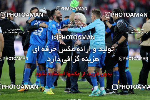 1021475, Tehran, Iran, لیگ برتر فوتبال ایران، Persian Gulf Cup، Week 25، Second Leg، Esteghlal 1 v 0 Persepolis on 2018/03/01 at Azadi Stadium