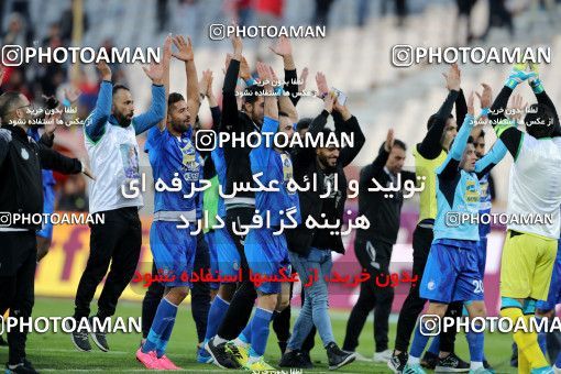 1021526, Tehran, Iran, لیگ برتر فوتبال ایران، Persian Gulf Cup، Week 25، Second Leg، Esteghlal 1 v 0 Persepolis on 2018/03/01 at Azadi Stadium