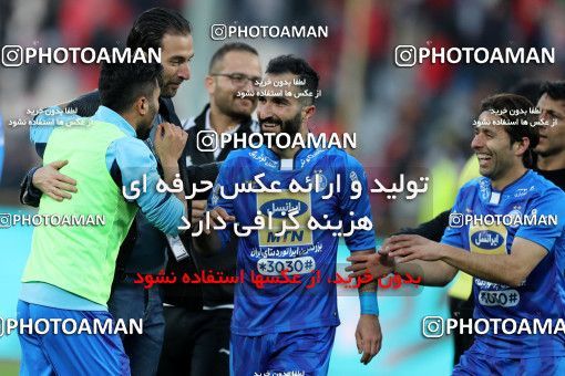 1020986, Tehran, Iran, لیگ برتر فوتبال ایران، Persian Gulf Cup، Week 25، Second Leg، Esteghlal 1 v 0 Persepolis on 2018/03/01 at Azadi Stadium