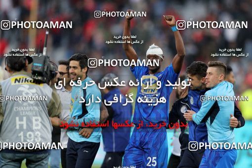 1021211, Tehran, Iran, لیگ برتر فوتبال ایران، Persian Gulf Cup، Week 25، Second Leg، Esteghlal 1 v 0 Persepolis on 2018/03/01 at Azadi Stadium