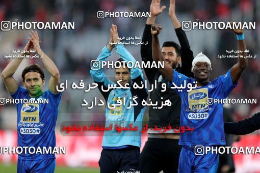 1021509, Tehran, Iran, لیگ برتر فوتبال ایران، Persian Gulf Cup، Week 25، Second Leg، Esteghlal 1 v 0 Persepolis on 2018/03/01 at Azadi Stadium