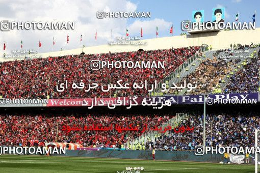 1021278, Tehran, Iran, لیگ برتر فوتبال ایران، Persian Gulf Cup، Week 25، Second Leg، Esteghlal 1 v 0 Persepolis on 2018/03/01 at Azadi Stadium