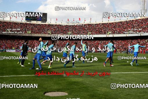 1021299, Tehran, Iran, لیگ برتر فوتبال ایران، Persian Gulf Cup، Week 25، Second Leg، Esteghlal 1 v 0 Persepolis on 2018/03/01 at Azadi Stadium