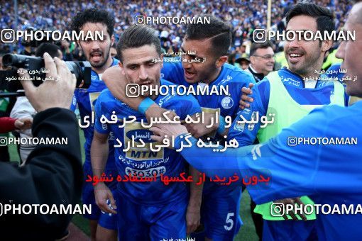 1020942, Tehran, Iran, لیگ برتر فوتبال ایران، Persian Gulf Cup، Week 25، Second Leg، Esteghlal 1 v 0 Persepolis on 2018/03/01 at Azadi Stadium