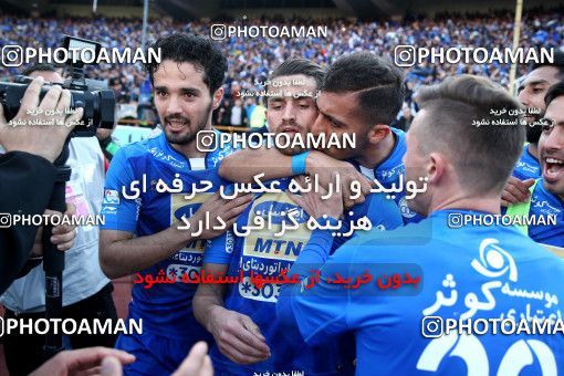 1020902, Tehran, Iran, لیگ برتر فوتبال ایران، Persian Gulf Cup، Week 25، Second Leg، Esteghlal 1 v 0 Persepolis on 2018/03/01 at Azadi Stadium