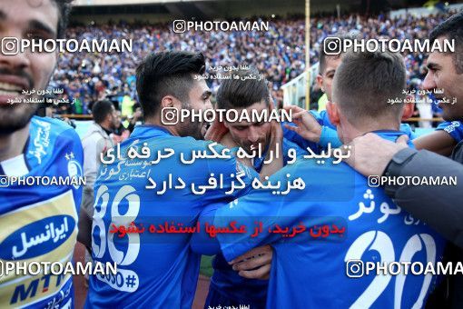 1021168, Tehran, Iran, لیگ برتر فوتبال ایران، Persian Gulf Cup، Week 25، Second Leg، Esteghlal 1 v 0 Persepolis on 2018/03/01 at Azadi Stadium