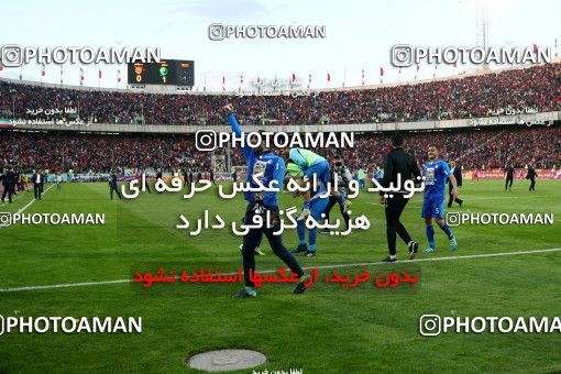 1021318, Tehran, Iran, لیگ برتر فوتبال ایران، Persian Gulf Cup، Week 25، Second Leg، Esteghlal 1 v 0 Persepolis on 2018/03/01 at Azadi Stadium