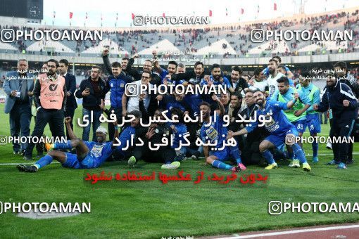 1021011, Tehran, Iran, لیگ برتر فوتبال ایران، Persian Gulf Cup، Week 25، Second Leg، Esteghlal 1 v 0 Persepolis on 2018/03/01 at Azadi Stadium