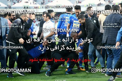 1021160, لیگ برتر فوتبال ایران، Persian Gulf Cup، Week 25، Second Leg، 2018/03/01، Tehran، Azadi Stadium، Esteghlal 1 - 0 Persepolis