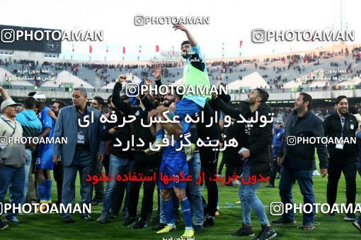 1020912, Tehran, Iran, لیگ برتر فوتبال ایران، Persian Gulf Cup، Week 25، Second Leg، Esteghlal 1 v 0 Persepolis on 2018/03/01 at Azadi Stadium