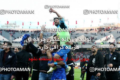 1021440, Tehran, Iran, لیگ برتر فوتبال ایران، Persian Gulf Cup، Week 25، Second Leg، Esteghlal 1 v 0 Persepolis on 2018/03/01 at Azadi Stadium