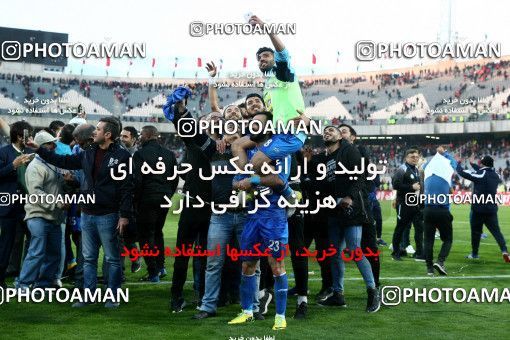 1021417, لیگ برتر فوتبال ایران، Persian Gulf Cup، Week 25، Second Leg، 2018/03/01، Tehran، Azadi Stadium، Esteghlal 1 - 0 Persepolis