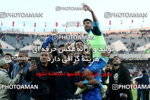 1021092, Tehran, Iran, لیگ برتر فوتبال ایران، Persian Gulf Cup، Week 25، Second Leg، Esteghlal 1 v 0 Persepolis on 2018/03/01 at Azadi Stadium