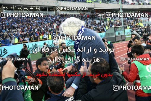 1020937, Tehran, Iran, لیگ برتر فوتبال ایران، Persian Gulf Cup، Week 25، Second Leg، Esteghlal 1 v 0 Persepolis on 2018/03/01 at Azadi Stadium