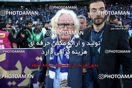 1021511, Tehran, Iran, لیگ برتر فوتبال ایران، Persian Gulf Cup، Week 25، Second Leg، Esteghlal 1 v 0 Persepolis on 2018/03/01 at Azadi Stadium