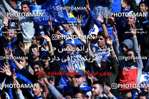 1019081, Tehran, Iran, لیگ برتر فوتبال ایران، Persian Gulf Cup، Week 25، Second Leg، Esteghlal 1 v 0 Persepolis on 2018/03/01 at Azadi Stadium