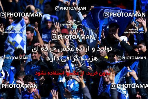 1018672, Tehran, Iran, لیگ برتر فوتبال ایران، Persian Gulf Cup، Week 25، Second Leg، Esteghlal 1 v 0 Persepolis on 2018/03/01 at Azadi Stadium