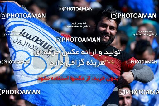 1018730, Tehran, Iran, لیگ برتر فوتبال ایران، Persian Gulf Cup، Week 25، Second Leg، Esteghlal 1 v 0 Persepolis on 2018/03/01 at Azadi Stadium