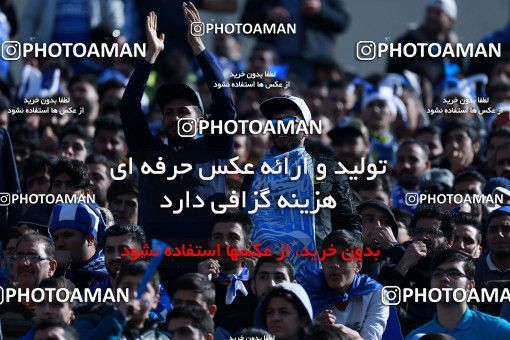 1018558, Tehran, Iran, لیگ برتر فوتبال ایران، Persian Gulf Cup، Week 25، Second Leg، Esteghlal 1 v 0 Persepolis on 2018/03/01 at Azadi Stadium