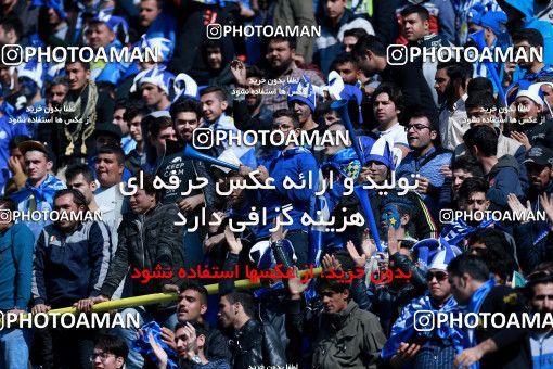 1018996, Tehran, Iran, لیگ برتر فوتبال ایران، Persian Gulf Cup، Week 25، Second Leg، Esteghlal 1 v 0 Persepolis on 2018/03/01 at Azadi Stadium