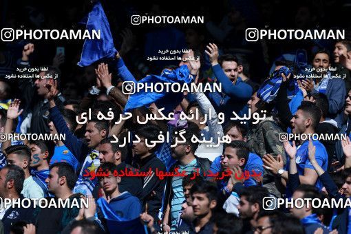 1019053, Tehran, Iran, لیگ برتر فوتبال ایران، Persian Gulf Cup، Week 25، Second Leg، Esteghlal 1 v 0 Persepolis on 2018/03/01 at Azadi Stadium