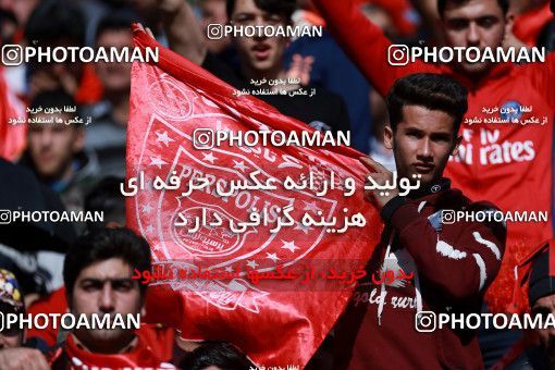 1018776, Tehran, Iran, لیگ برتر فوتبال ایران، Persian Gulf Cup، Week 25، Second Leg، Esteghlal 1 v 0 Persepolis on 2018/03/01 at Azadi Stadium