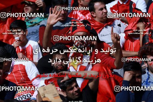 1018744, Tehran, Iran, لیگ برتر فوتبال ایران، Persian Gulf Cup، Week 25، Second Leg، Esteghlal 1 v 0 Persepolis on 2018/03/01 at Azadi Stadium