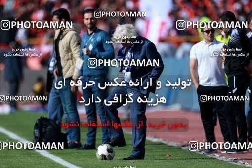 1018696, Tehran, Iran, لیگ برتر فوتبال ایران، Persian Gulf Cup، Week 25، Second Leg، Esteghlal 1 v 0 Persepolis on 2018/03/01 at Azadi Stadium