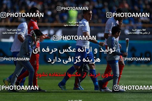 1018575, Tehran, Iran, لیگ برتر فوتبال ایران، Persian Gulf Cup، Week 25، Second Leg، Esteghlal 1 v 0 Persepolis on 2018/03/01 at Azadi Stadium